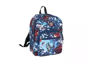 Seven Yub Zaino Scuola 2024/25 Street Doodles Doppio Scomparto bambino - Foto 1 di 1