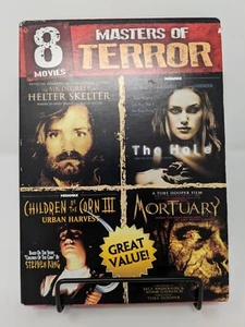 Masters of Terror: 8 Films (DVD, 2012, 2-Disc Set) The Hole, Mortuary, They - Foto 1 di 12