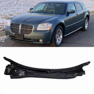 300 Cowl Panel Cover Top Black For 2005-2010 Dodge Charger Magnum Chrysler - Picture 1 of 8