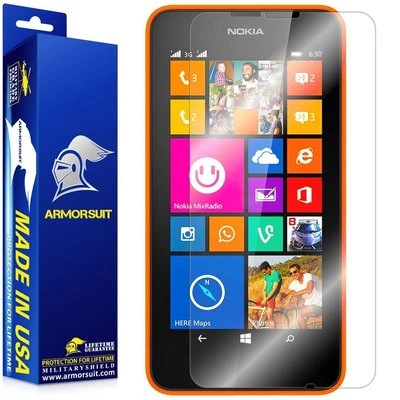 [2-Pack] ArmorSuit MilitaryShield Nokia Lumia 630 / 635 Screen Protector - Image 1 of 4