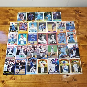 Lot of 33 1980s and 2021 Baseball Cards Topps Score DonRuss Leaf - Picture 1 of 12