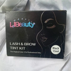 LIBEAUTY LASH AND BROW Tint Kit Professional BLACK 15ml - Picture 1 of 2
