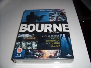 THE BOURNE Collection ( 4 Film Blu-ray BOXSET, 2013) NEW & SEALED - Picture 1 of 4