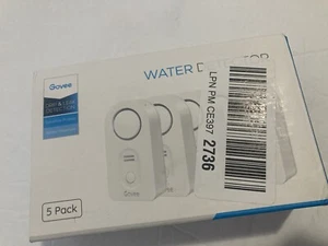 Govee Wasserlecksucher 5er Pack, einstellbarer Audio Alarm Sensor - Bild 1 von 4