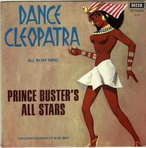 PRINCE BUSTER'S ALL STARS DANCE, CLEOPATRA FRENCH/BELGIUM 45 PS 7" - Imagen 1 de 1