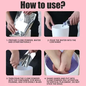3D Hand Casting Kit Couples DIY Hand Molding Kit For Adults Keepsake Hand AC - Picture 1 of 10