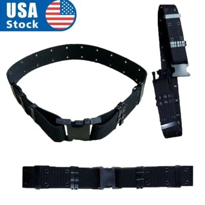 Tactical Outer Belt Tactical Gear Molle System Military Thickened Durable Belt - Image 1 of 4