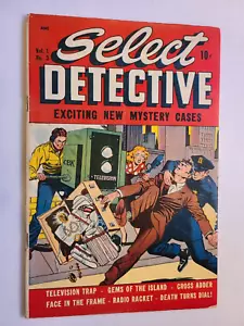 SELECT DETECTIVE VOL 1 # 3 D.S. PUB 1948 MUY RARO - Imagen 1 de 5