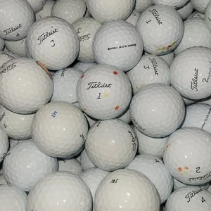 100 Titleist AVX White Used Golf Balls - 3A Value Grade - Free Shipping - Picture 1 of 7