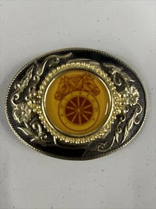 Vintage Teamsters I.B. von T.C.W. & H. von A. Gürtelschnalle Trucker Western Achievement - Bild 1 von 3