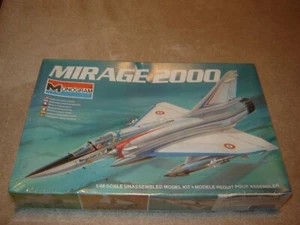 Monogram 1982 Model kit #5425 mirage 2000 Factory sealed 1/48 Kit Never Opened - Picture 1 of 8