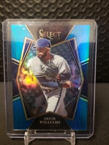 2022 Select Premier Level Devin Williams Light Blue Prizm /149- Brewers - Picture 1 of 2