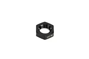 HPS AN924-6 -6 AN Female Bulkhead Fitting Jam Nut Aluminum Black - Foto 1 di 3