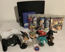 Sony PlayStation 3 Slim (PS3)120GB Disney 7 Games Massive Bundle 24 HOUR AUCTION