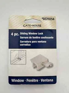 Torhaus Aluminium Schiebefensterschlösser - 4er Set - Silber - 0229254 NEU - Bild 1 von 3