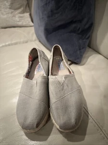 Bobs From Skechers Shoes Women 7.5 Taupe Espadrille Slip On Loafers Casual 34101 - Picture 1 of 7