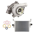 For Ford Super Duty 2004 2005 Turbo Turbocharger w/ Gaskets & Intercooler TCP