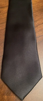 J. Ferrar, Black, Men’s Neck Tie, 100% Polyester, Made In China - Image 1 of 4