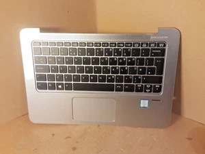 HP Elitebook 1030 G1 Palmrest/TRACKPAD UK KEYBOARD 6070B0940901 842284-001 - Picture 1 of 10