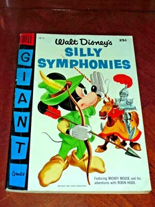 Walt Disney's Silly Symphonies #6 (DELL 1956) Sehr guter Zustand (4,0)  100 pg RIESEN  - Bild 1 von 6