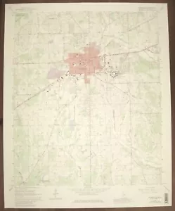 Starkville, Mississippi 1965 Photorevised 1982 Original Vintage USGS Topo Map - Picture 1 of 2