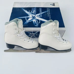 Jackson Ultima GS181 Glacier Ice Skates Girl sz 11J New - Picture 1 of 12