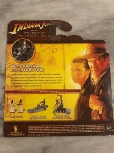Indiana Jones Action Figure Hasbro CARD BACK ONLY MUTT MOTORCYCLE - Picture 1 of 1