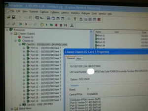 Ixia Optixia LSM1000XMVDC16NG Fusion-fähiges Gigabit Ethernet XMVDC-Modul - Bild 1 von 3