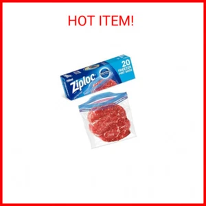 Ziploc Pint Food Storage Freezer Bags, Grip 'n Seal Technology for Easier Grip, - Picture 1 of 2