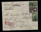 USA #292 Very Fine Used On Registered Cover Tp Mühlhausen Germany