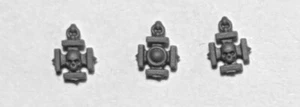 Space Marine Terminators Small Icons Warhammer 40k - Picture 1 of 1