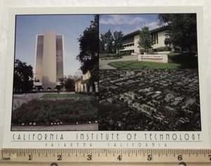 Instituto de Tecnología de California Pasadena. Postal de gran tamaño - Imagen 1 de 2
