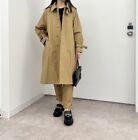 GU and beautiful peopel  Trench Coat Beige Unisex Japan Size M (US:S) USED