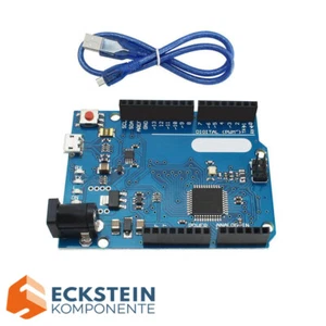 Leonardo ATmega32U4 Mikrocontroller 5V Board mit USB Kabel Arduino Kompatibel - Bild 1 von 3