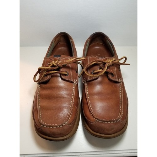 Mocassini stringati Clarks da uomo in pelle