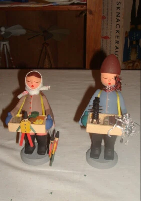 Dresdner Striezelkinder Seiffen  Expertic  ca 1970 Erzgebirge - Bild 1 von 3