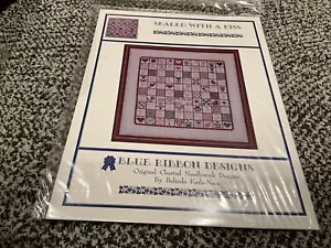 Blue Ribbon Designs Sealed With a Kiss Cross Stitch Pattern Belinda Karl’s-Nace - Picture 1 of 3