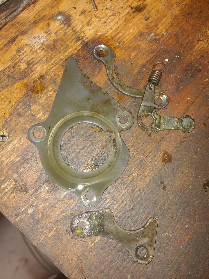 Honda CR125M 1974 caja derecha soportes de cojinetes Foto 1 de 1