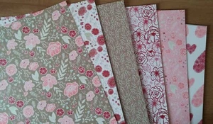 Stampin up Designerpapier "In Liebe" 12 Blätter ca.15,2cm x 15,2cm , - Bild 1 von 2