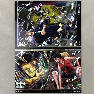 Bandai One Piece Luffy vs. Juego de tarjetas coleccionables de obleas anime Rob Lucci No.6-17 SEC1 - Imagen 1 de 8