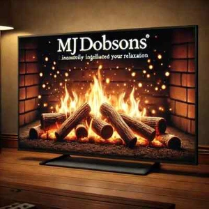 Calming Log Fire DVD – Virtual Fireplace, Cozy Relaxation & Meditation - Bild 1 von 7