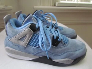 ZAPATOS DE BALONCESTO NIKE AIR JORDAN 4 RETRO PS UNIVERSITY AZUL NEGRO NIÑO TALLA 1Y - Imagen 1 de 6