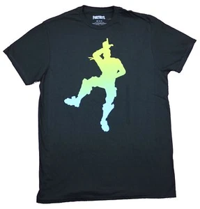 Fortnite Mens T-Shirt - Loser Dance Neon Fade Silhouette - Picture 1 of 1