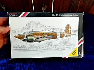 KIT COMPLETO DE AVIÓN MODELO 1/72 CAZA FIAT CR-25 ITALIANO HOBBY ESPECIAL. ¡COMO NUEVO! - Imagen 1 de 7