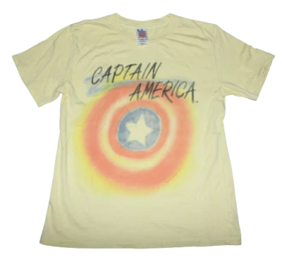 Camiseta Marvel JUNKFOOD BOYS talla S (6/7) Hecha en EE. UU. Foto 1 de 2