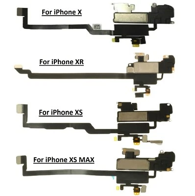 For iPhone X XR XS XS Max Ear Speaker Flex Proximity & Light Sensor Replacement - Image 1 of 2