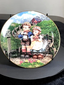 MJ Hummel Country Crossroads Little Companions Teller Danbury neuwertig 1990 8 Zoll - Bild 1 von 7