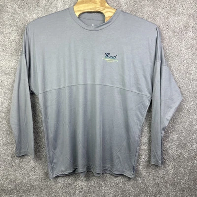 Spirit Jersey Maui Hawaii Poliéster Manga Larga Camisa XXL Gris Playa Surf Natación Foto 1 de 4