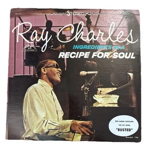 RAY CHARLES Ingredients In A Recipe For Soul 1963 Vinyl LP Paramount ABCS-465 EX - Picture 1 of 8