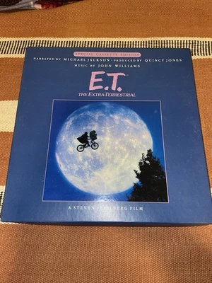 Michael Jackson 1982 ET Movie Special Cassette Edition with Book and Poster - Image 1 of 4